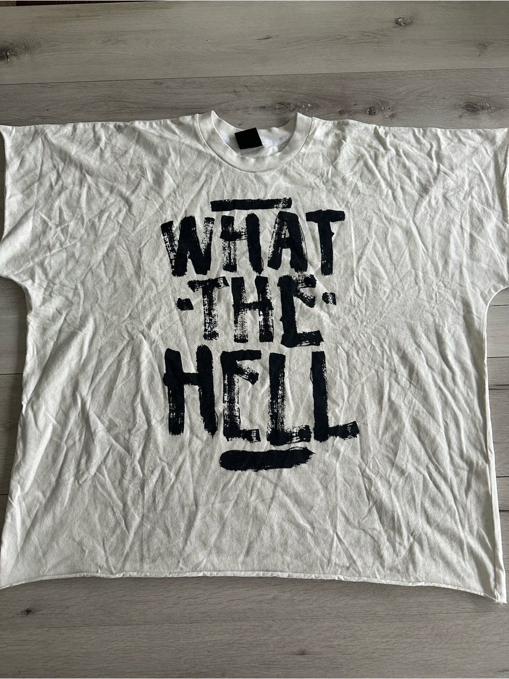 Saint Michael Choooself Created by Soul What The Hell? Tee White XL NWOT IN PKG